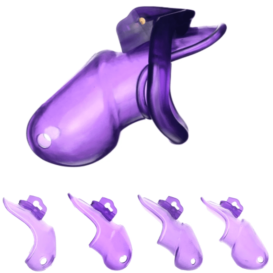 Klec Na Penis Cudnosti Pryskyřice V3 Fialová