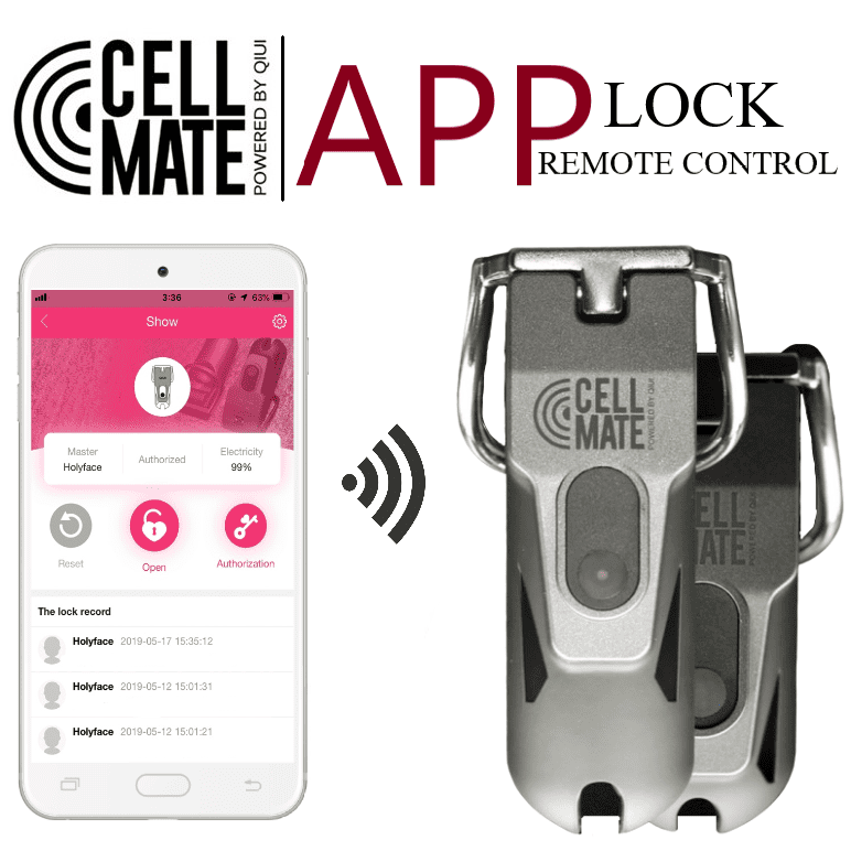 Klec Na Penis Cudnosti - Dálkové Ovládání - Cell.Mate®