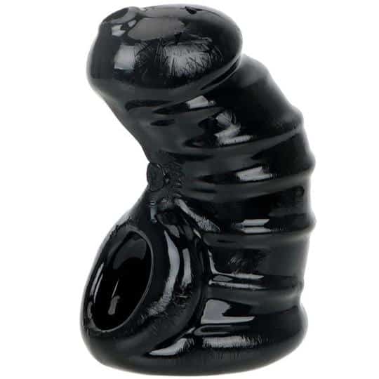 Klec Na Penis Cudnosti Silikonová Kondom Černý